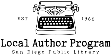Local author program at the San Diego Public Library - books galore!